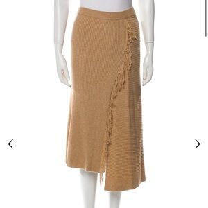 Pinko Fringe Midi Skirt